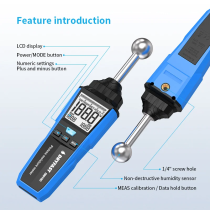 DM100 digitale vochtmeter